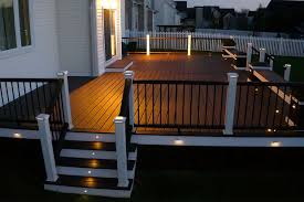 Deck light installation in Birmingham outdoor decking
